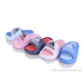 Фотография Шлепки детские летние Лето S0751 mix (12 пар р.30-35) "Family" недорого оптом от прямого поставщика