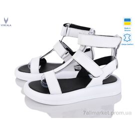 Босоніжки жіночі літні Літо 23718-0132 б.ш. (6 пар р.36-40) "Viscala" недорого оптом від прямого постачальника