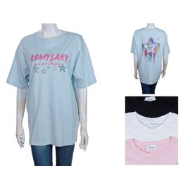 футболка жіноча 4064-1208-6 mix р.one size "BIG clothes" недорого оптом від прямого постачальника