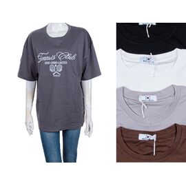 футболка жіноча 4064-2468 mix р.one size "BIG clothes" недорого оптом від прямого постачальника