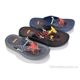 Фотография Шлепки детские летние Лето 1016 mix (24 пар р.30-35) "FG" недорого оптом от прямого поставщика