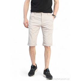 Фотография Шорты мужские Лето 0075 бежевий (8 шт. р.сетка 34-42) "Massmag" недорого оптом от прямого поставщика