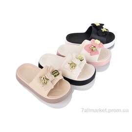 Шльопанці жіночі полегшені Літо W68 mix (12 пар р.36-41) "Elmob" недорого оптом від прямого постачальника