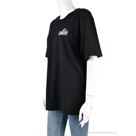 Фотография Футболка женская Лето 4071-W01-1 black (5 шт. р.сетка S-2XL) "Мир" недорого оптом от прямого поставщика