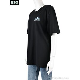 Футболка жіноча Літо 4071-W01-1 black (5 шт. р.сіткаS-2XL) "BIG" недорого оптом від прямого постачальника