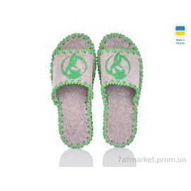 Фотография Тапки женские для дома Весна/осень 255W бежевий (9 пар р.36-41) "Active" недорого оптом от прямого поставщика