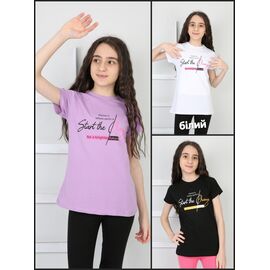 футболка дитяча на дівчинку M280 purple р.9-13 "MMZ" недорого оптом від прямого постачальника