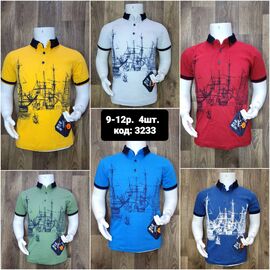 Фотография Футболка детская на мальчика 3233 white р.9-12 "MMZ" недорого оптом от прямого поставщика