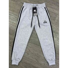 Штани дитячі спортивні на хлопчика 209-3 l.grey р.13-17 "MMZ" недорого оптом від прямого постачальника