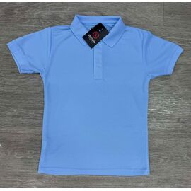 Фотография Футболка детская на мальчика M7 l.blue р.7-11 "MMZ" недорого оптом от прямого поставщика