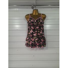 Піжама легка жіноча A6 black р.46-56 "Akvarel" недорого оптом від прямого постачальника