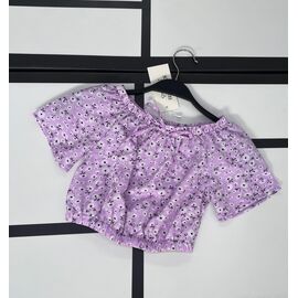 Топик дитячий на дівчинку 578-1 purple р.128-146 "Kosmy" недорого оптом від прямого постачальника