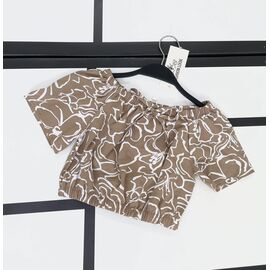 Топик дитячий на дівчинку 578-1 nude р.128-146 "Kosmy" недорого оптом від прямого постачальника