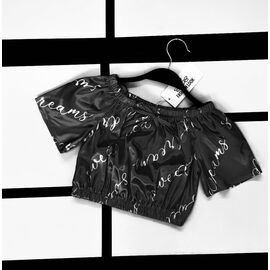 Фотография Топик детский на девочку 578 blue-white р.128-146 "Kosmy" недорого оптом от прямого поставщика