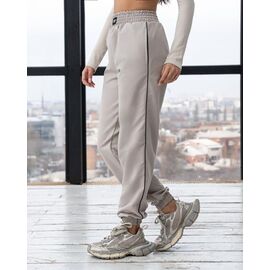 Штани спортивні жіночі Б101 l.grey р.S-XL "AZNA" недорого оптом від прямого постачальника