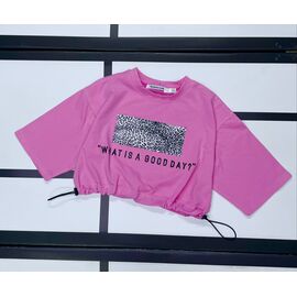 Топик дитячий на дівчинку 522 d.pink р.128-152 "Kosmy" недорого оптом від прямого постачальника