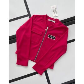 Кофта дитяча на дівчинку 609 red р.128-152 "Kosmy" недорого оптом від прямого постачальника