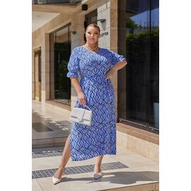 Фотография Платье летнее женское 862 l.blue р.52-56 "Potok" недорого оптом от прямого поставщика