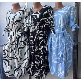 Сукня літня жіноча 900 l.blue р.50-54 "Potok" недорого оптом від прямого постачальника