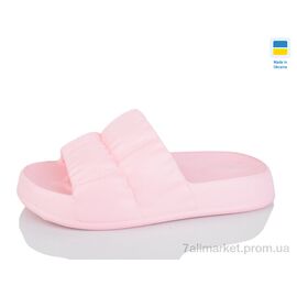 Шльопанці жіночі полегшені Літо L7 персик (6 пар р.36-41) "SANLIN 2" недорого оптом від прямого постачальника