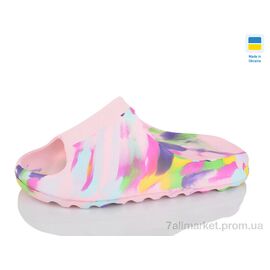 Шльопанці жіночі полегшені Літо L6 папуга синій (6 пар р.36-41) "SANLIN 2" недорого оптом від прямого постачальника