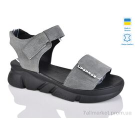 Фотография Босоножки женские летние Лето 1706-1 сір.з. (6 пар р.36-40) "Sali" недорого оптом от прямого поставщика