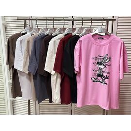 Фотография Футболка женская 1060-19 beige р.44-46 "Lelis" недорого оптом от прямого поставщика