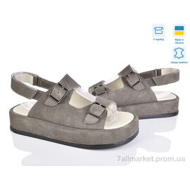 Босоніжки жіночі літні Літо 307 горіх з. (6 пар р.36-40) "Louisa" недорого оптом від прямого постачальника