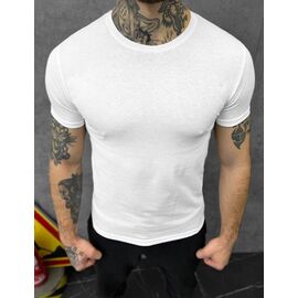 Футболка чоловіча 631 white р.M-3XL "Madoka" недорого оптом від прямого постачальника