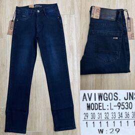 Фотография Джинсы мужские L-9530 blue р.29-38 "God Baron" недорого оптом от прямого поставщика