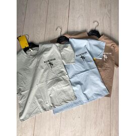 Фотография Футболка подростковая AZ-0141 brown р.150-180 "Annet" недорого оптом от прямого поставщика