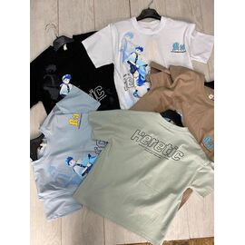 Фотография Футболка подростковая AZ-0143 black р.150-180 "Annet" недорого оптом от прямого поставщика