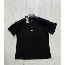 Фотография Футболка женская AZ-0145 black р.S-XL "Annet" недорого оптом от прямого поставщика