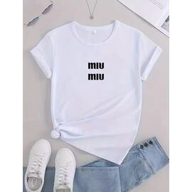 Фотография Футболка женская 3010 white р.46-54 "Алия" недорого оптом от прямого поставщика