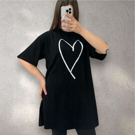 Фотография Туника женская 25080 black р.48-56 "G.L.S.A" недорого оптом от прямого поставщика