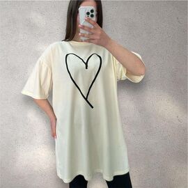 Фотография Туника женская 25080 l.beige р.48-56 "G.L.S.A" недорого оптом от прямого поставщика