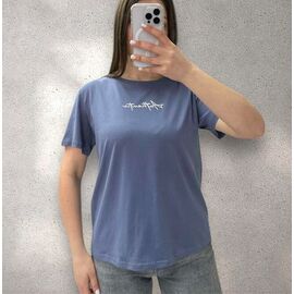 футболка жіноча 25074 blue р.46-50 "G.L.S.A" недорого оптом від прямого постачальника