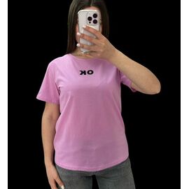 футболка жіноча 25075 pink р.46-50 "G.L.S.A" недорого оптом від прямого постачальника