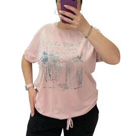 футболка жіноча 25037 powder р.52-56 "G.L.S.A" недорого оптом від прямого постачальника