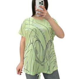 Фотография Футболка женская 25315 mint р.52-56 "G.L.S.A" недорого оптом от прямого поставщика