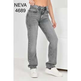 Джинси жіночі 4689 grey р.34-42 "Ruxa" недорого оптом від прямого постачальника