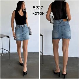 Спідниця жіноча 5227 blue р.34-42 "Ruxa" недорого оптом від прямого постачальника