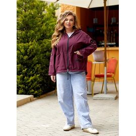 Куртка жіноча 365-1 red р.52-60 "ZLATA" недорого оптом від прямого постачальника