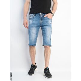 Бриджі чоловічі 0209 l.blue р.27-34 "Seven Group" недорого оптом від прямого постачальника