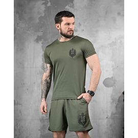 Фотография Футболка мужская 855 khaki р.M-3XL "Madoka" недорого оптом от прямого поставщика