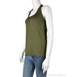 Фотография Майка женская Лето B0132-3 (11204) green (6 шт. р.сетка M-2XL) "Obuvok" недорого оптом от прямого поставщика