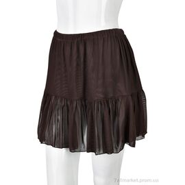 Фотография Женская юбка оптом Лето B0137-5 (11275) brown (6 шт. р.сетка XL-3XL) "Obuvok" недорого оптом от прямого поставщика