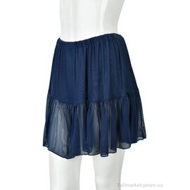 Фотография Женская юбка оптом Лето B0137-2 (11271) blue (6 шт. р.сетка XL-3XL) "Obuvok" недорого оптом от прямого поставщика