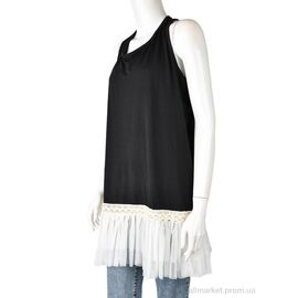 Фотография Платье женское Лето B0134-2 (11258) black-white (4 шт. р.сетка XL-3XL) "Obuvok" недорого оптом от прямого поставщика