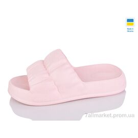 Шльопанці жіночі полегшені Літо L7 рожевий (6 пар р.36-41) "Inblue" недорого оптом від прямого постачальника